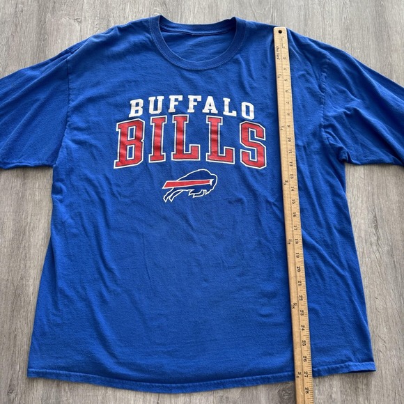 Buffalo Bills Shirt Mens XL Blue NFL Football Long Sleeve Graphic T-Shirt Tee - Picture 5 of 7